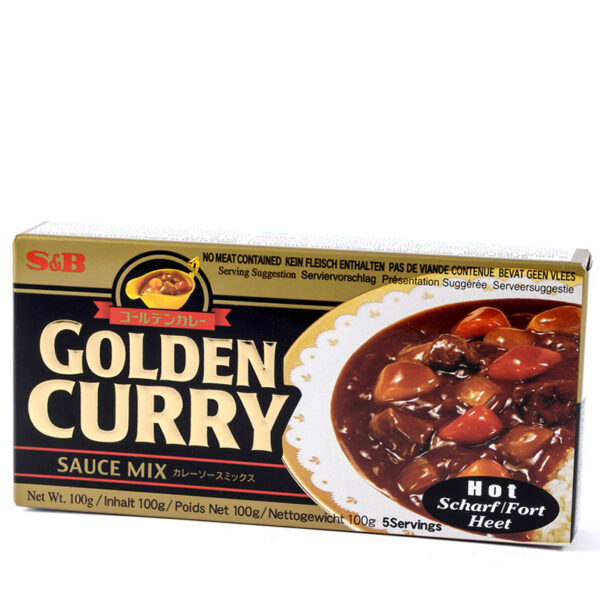 golden curry hot s&b