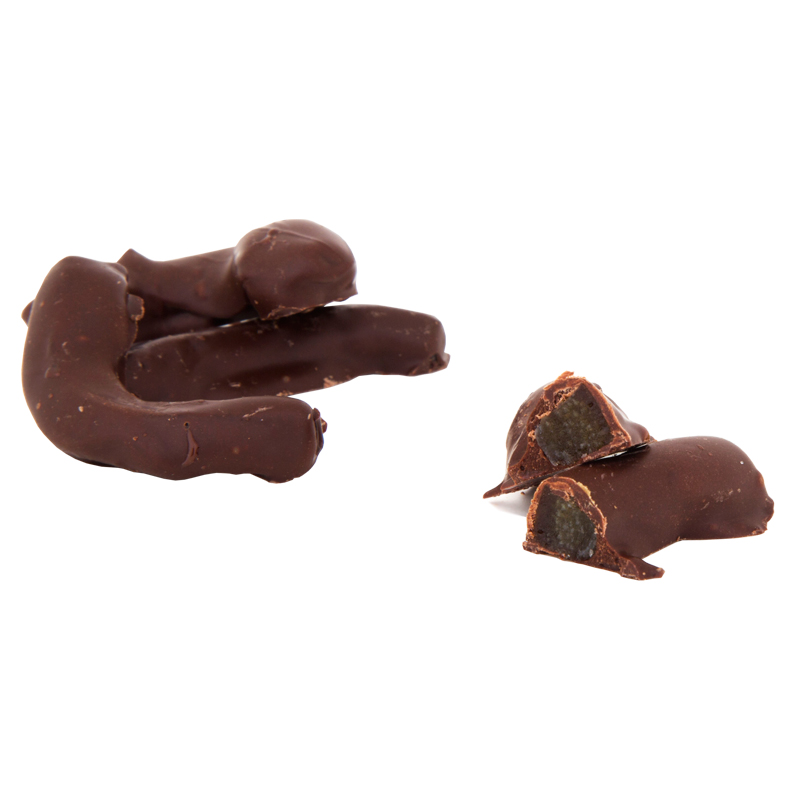 Scorze di Arancia al Cioccolato Fondente Extra - Frutta secca candita - Selezione Castroni